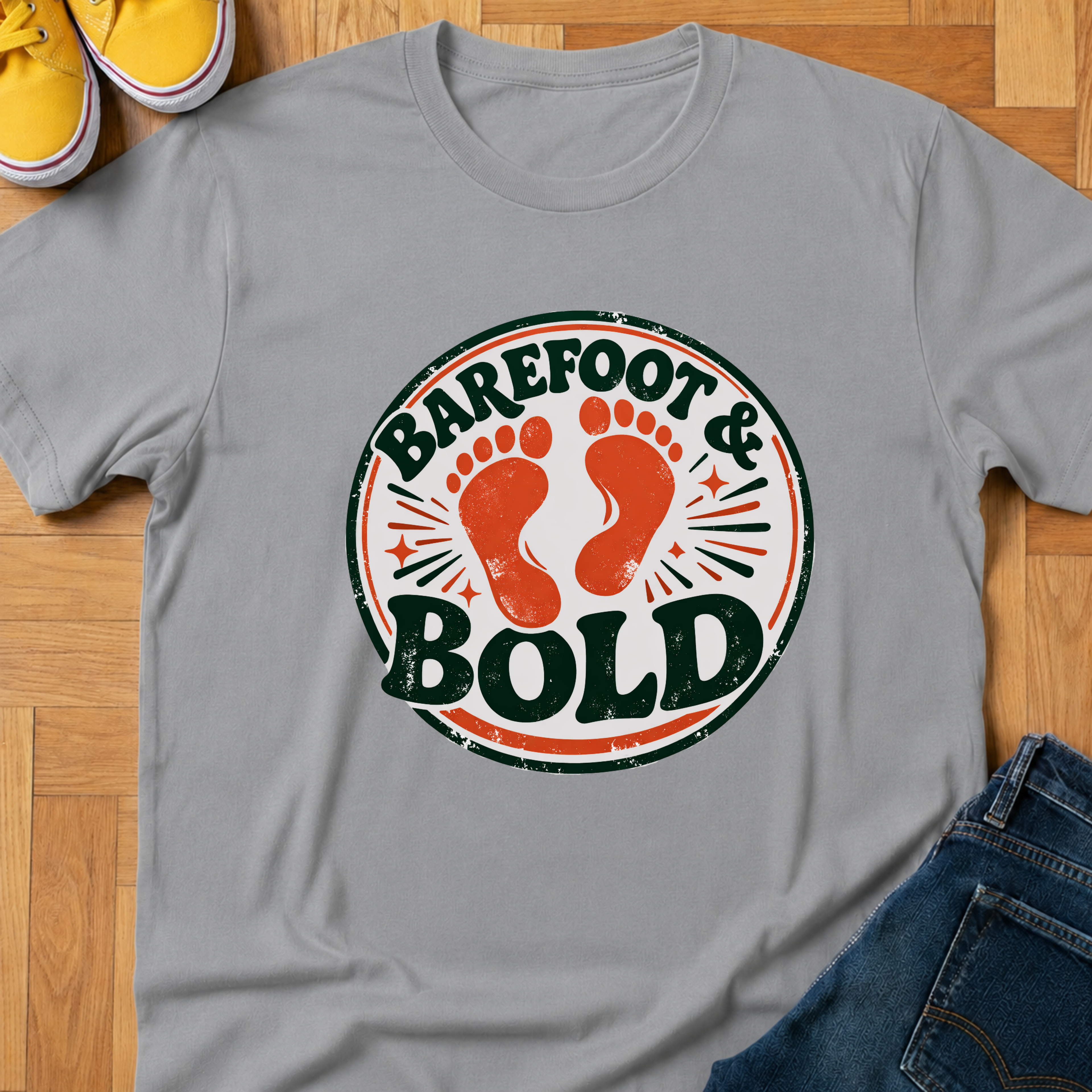 Barefoot & Bold - Kids Tee