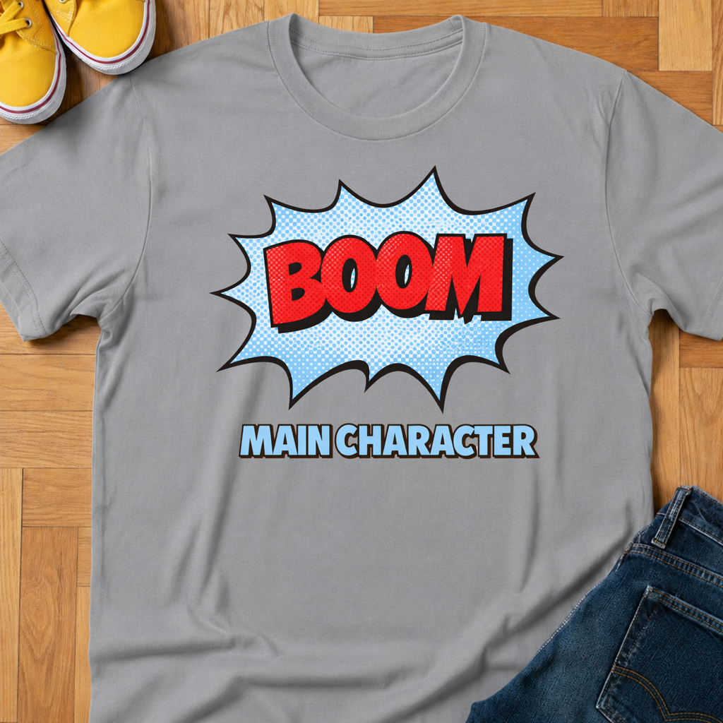 Boom Main Character - Kids Tee
