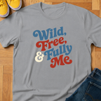 USA Wild, Free, & Fully Me - Kids Tee