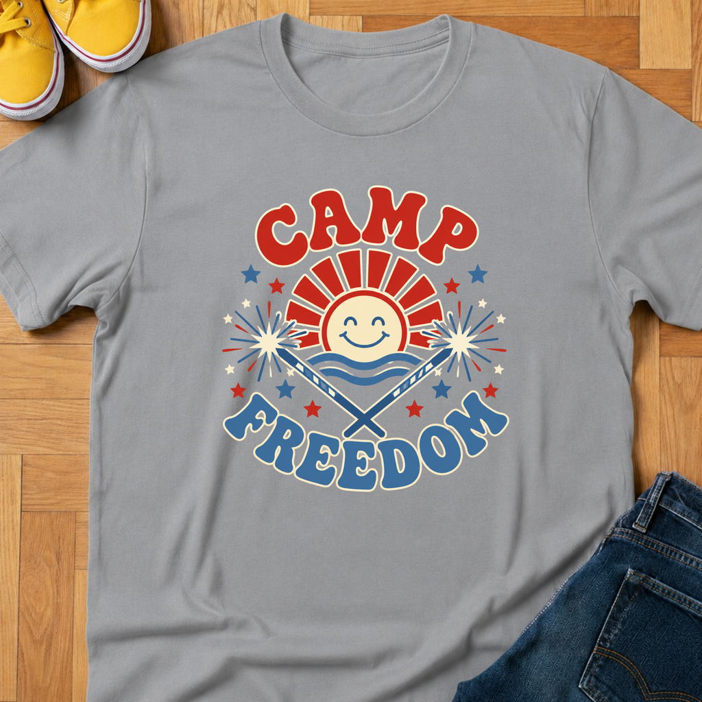 USA Camp Freedom - Kids Tee