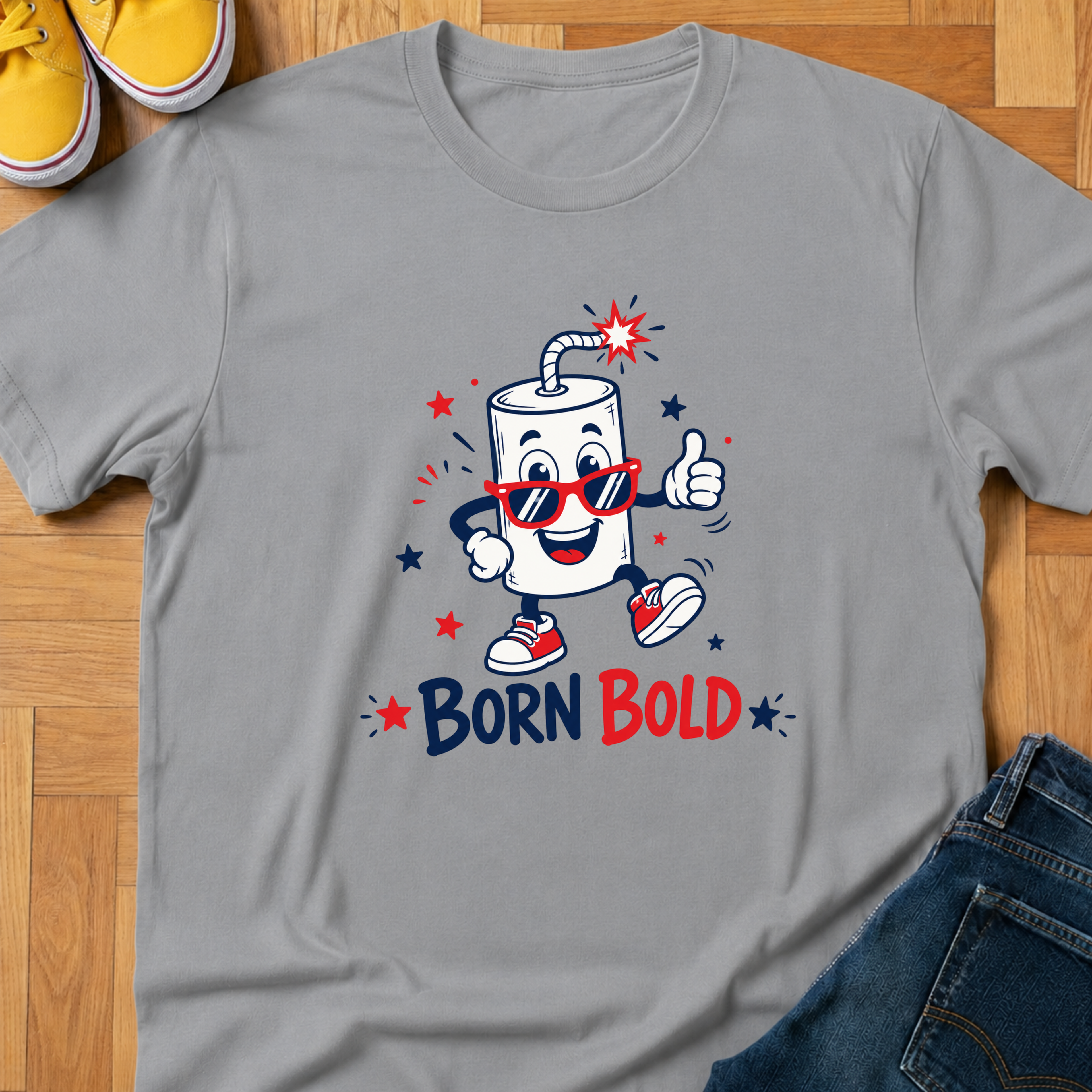 USA Born Bold - Kids Tee