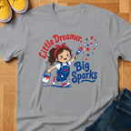 USA Little Dreamer, Big Sparks (Bow) - Kids Tee