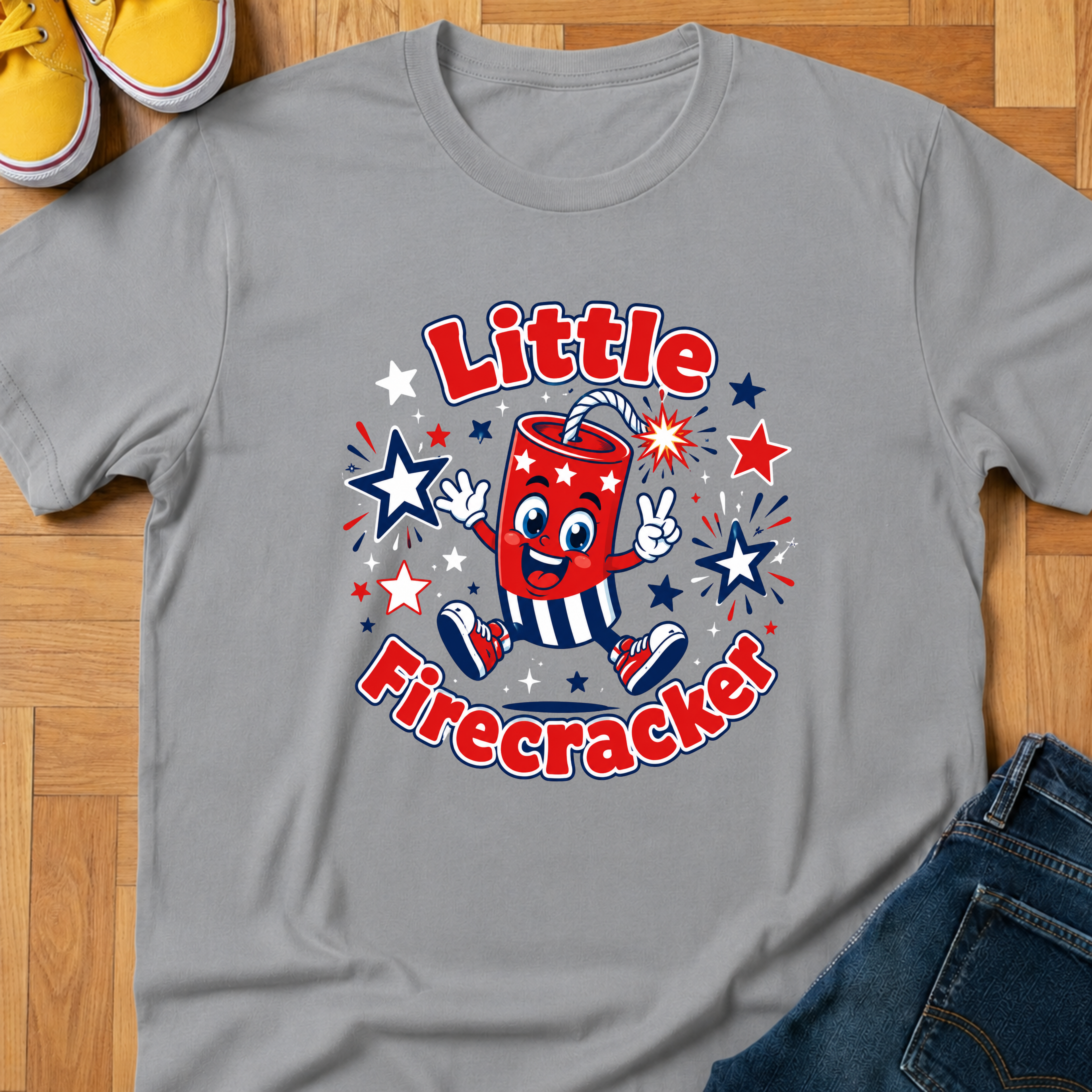 USA Little Firecracker 1 - Kids Tee
