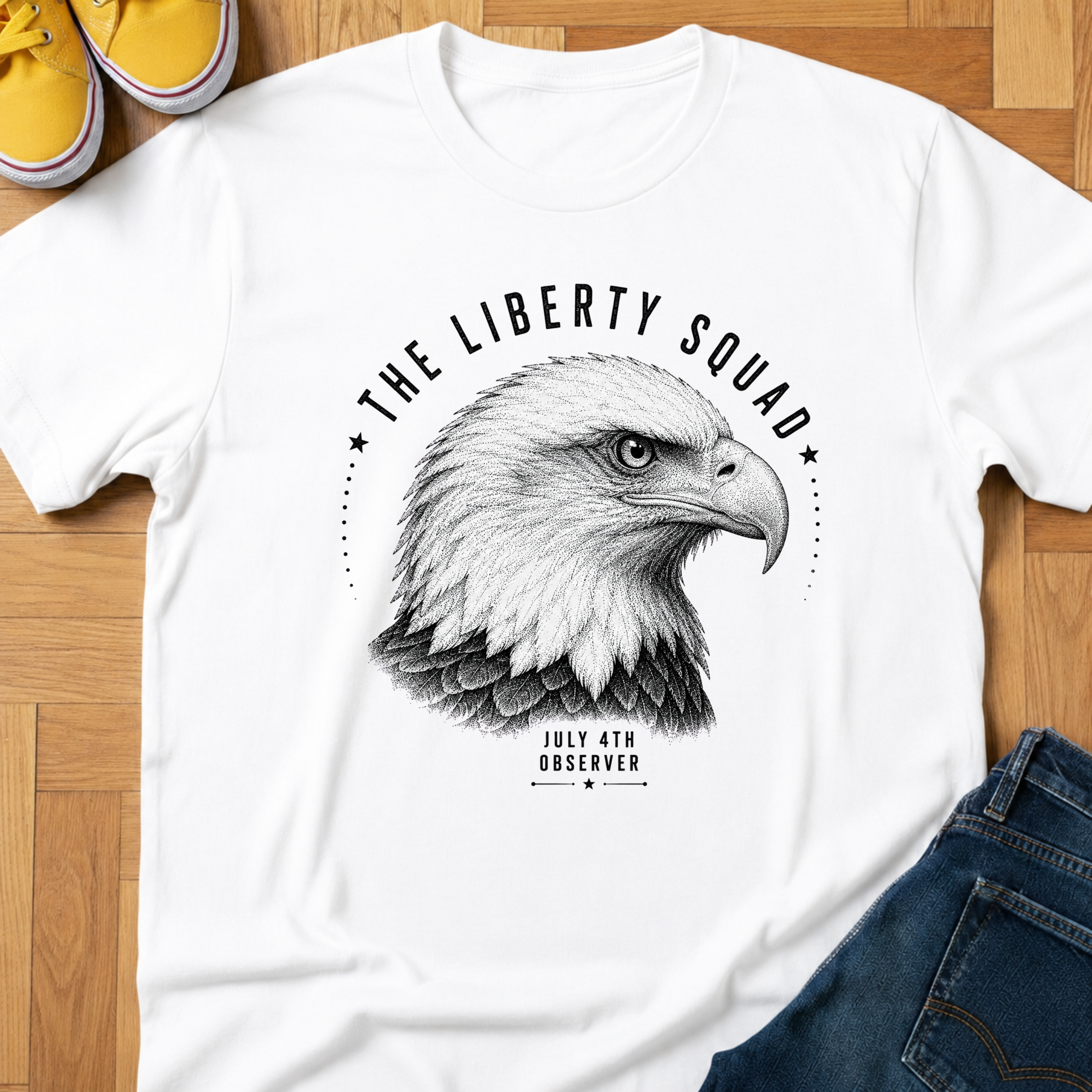USA The Liberty Squad 1 - Kids Tee