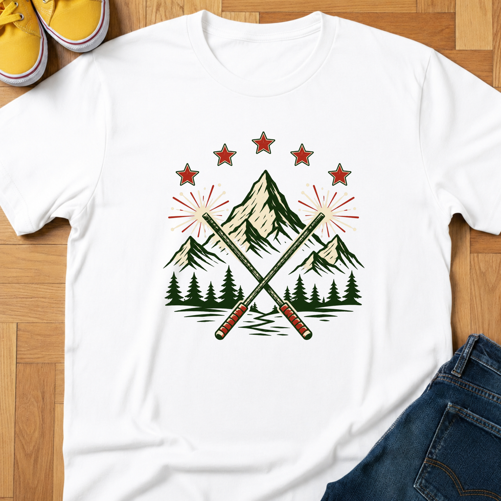 USA Mountain Sparklers - Kids Tee
