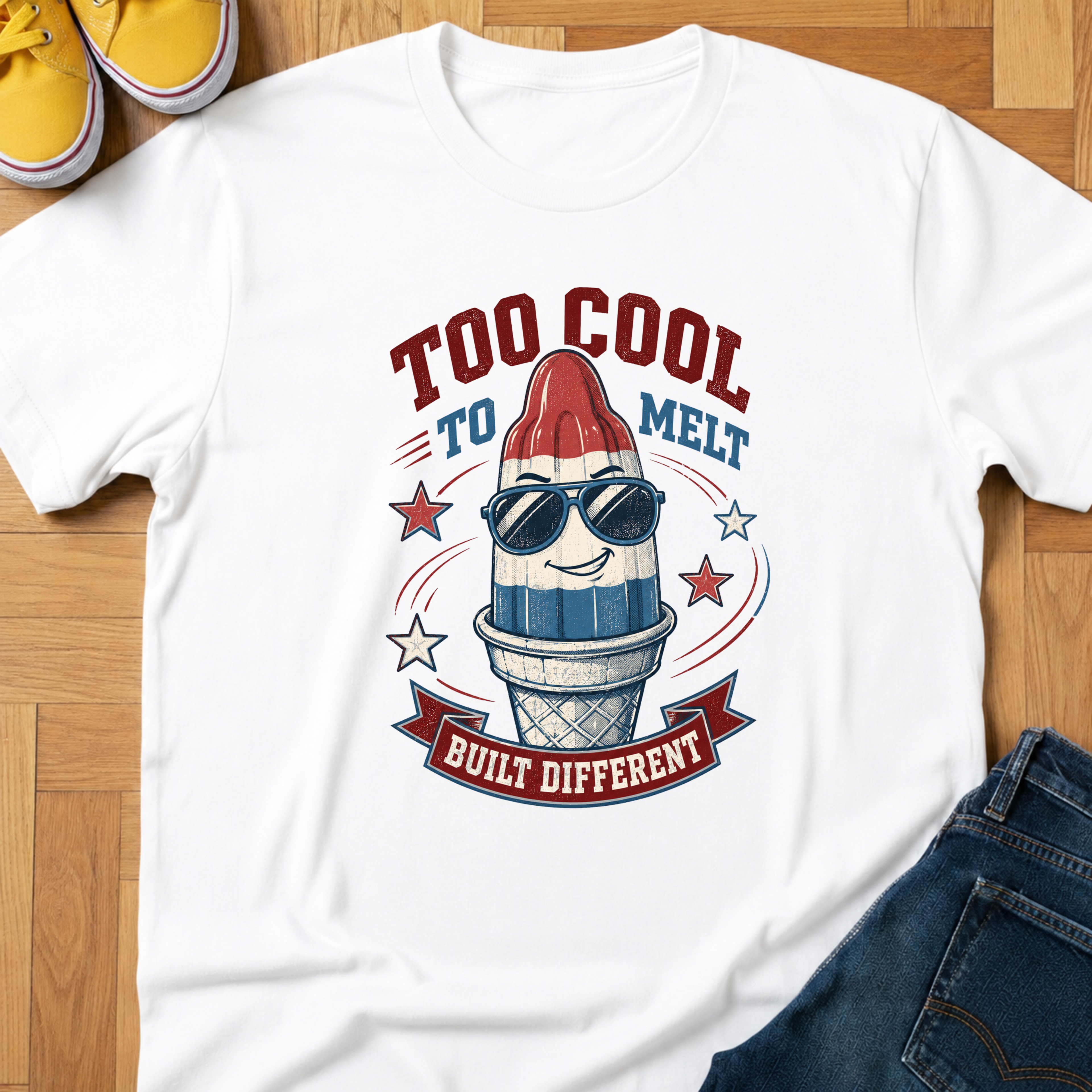 USA Too Cool To Melt - Kids Tee