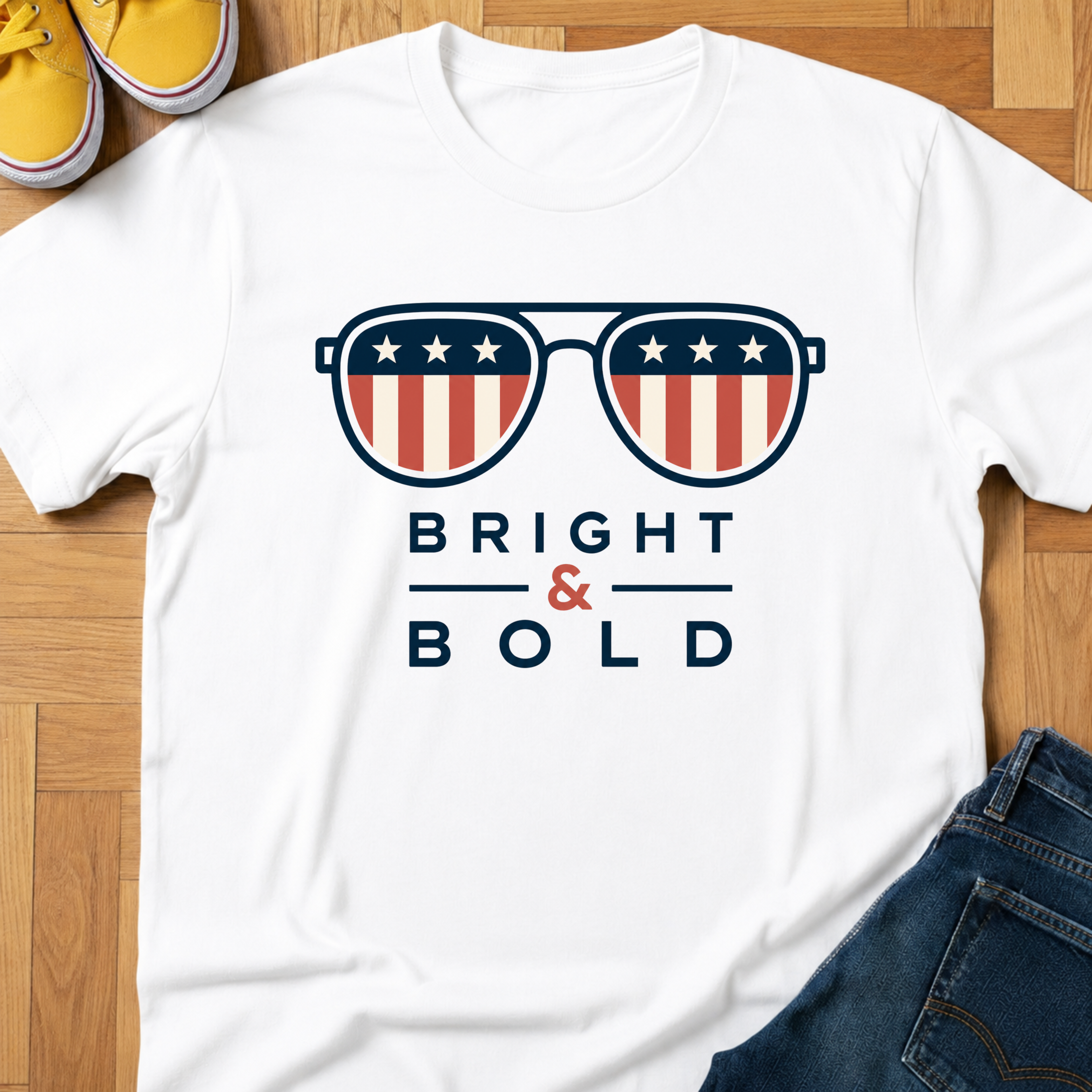 USA Bright & Bold 1 - Kids Tee