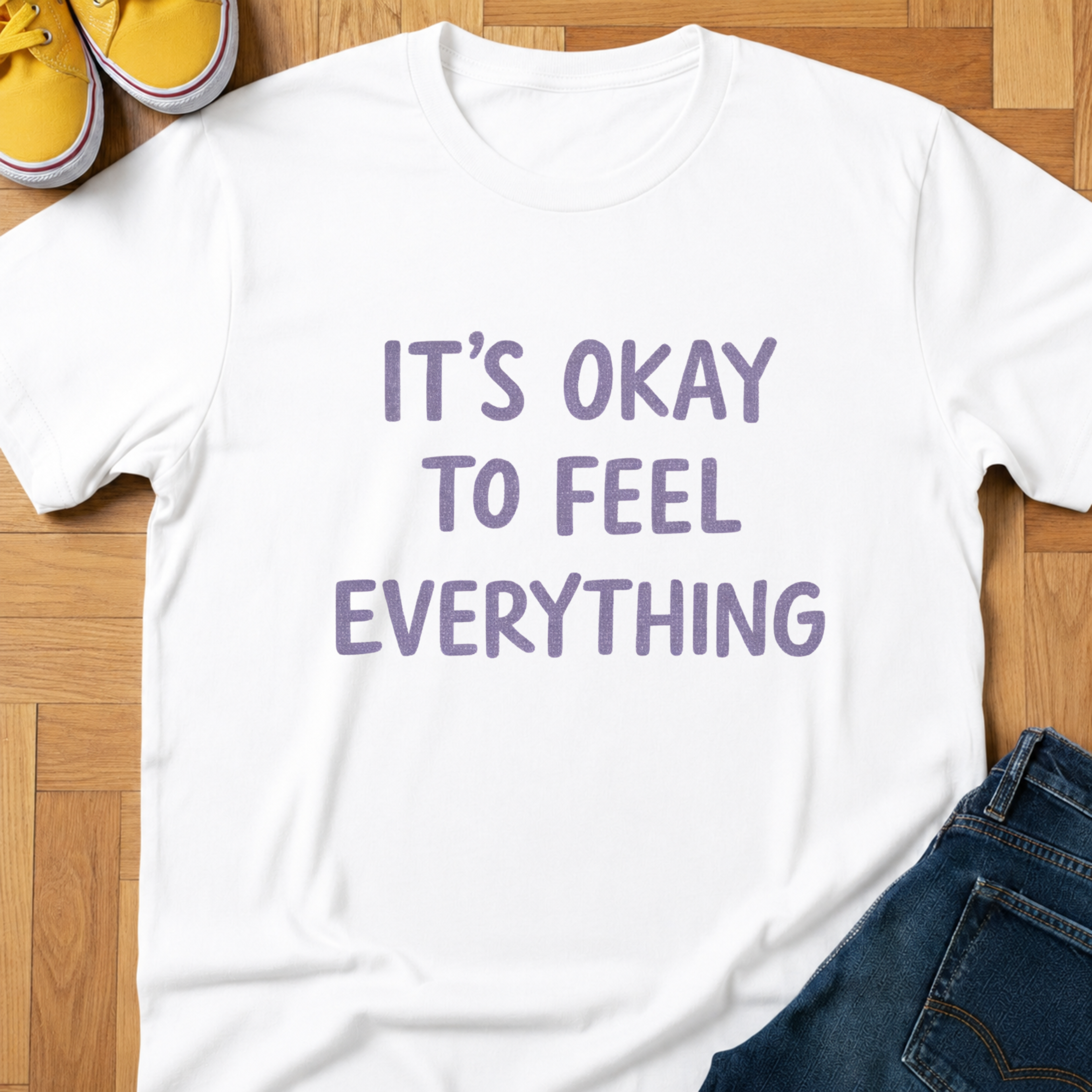 It's Okay To Feel Everything - Kids Tee