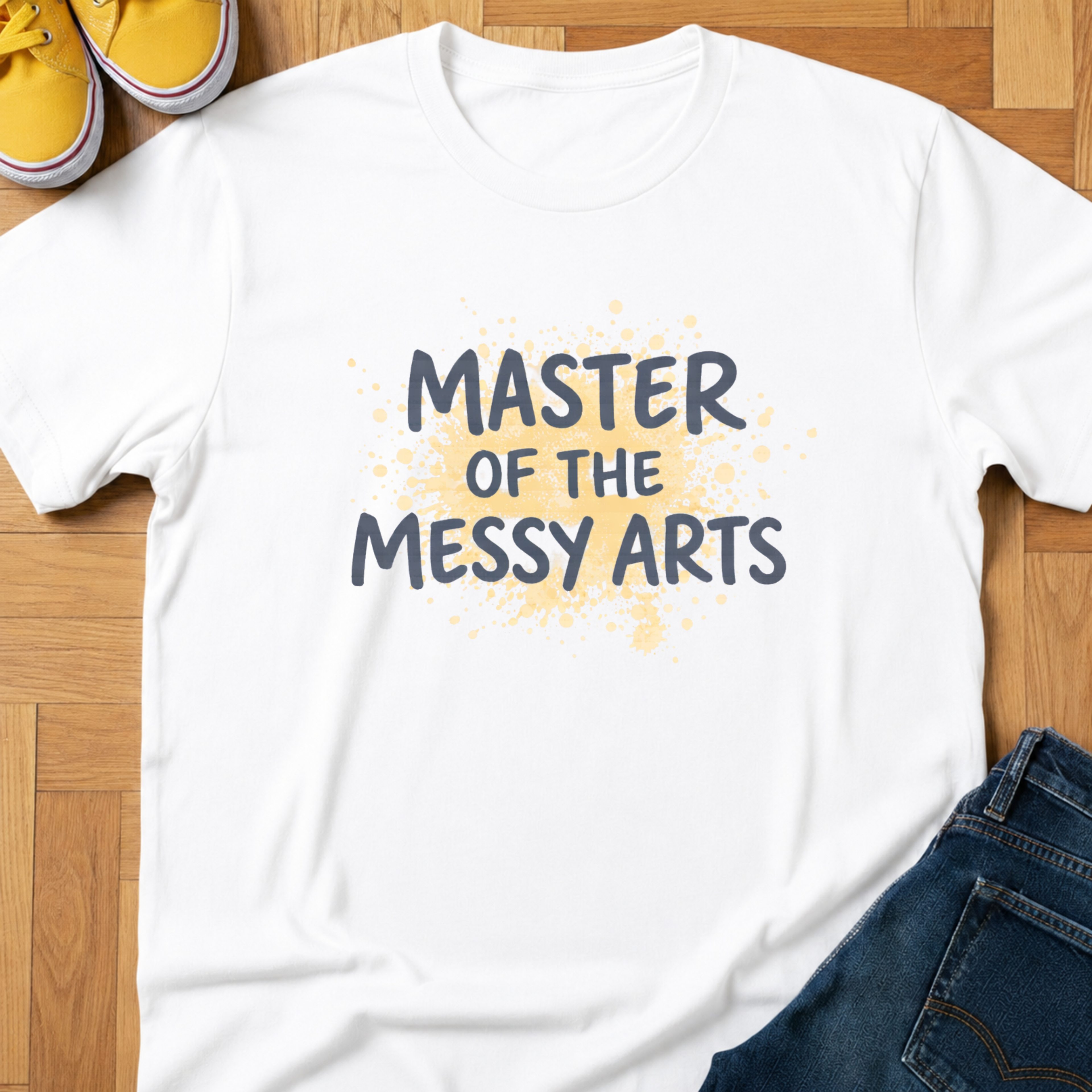 Master Of The Messy Arts - Kids Tee