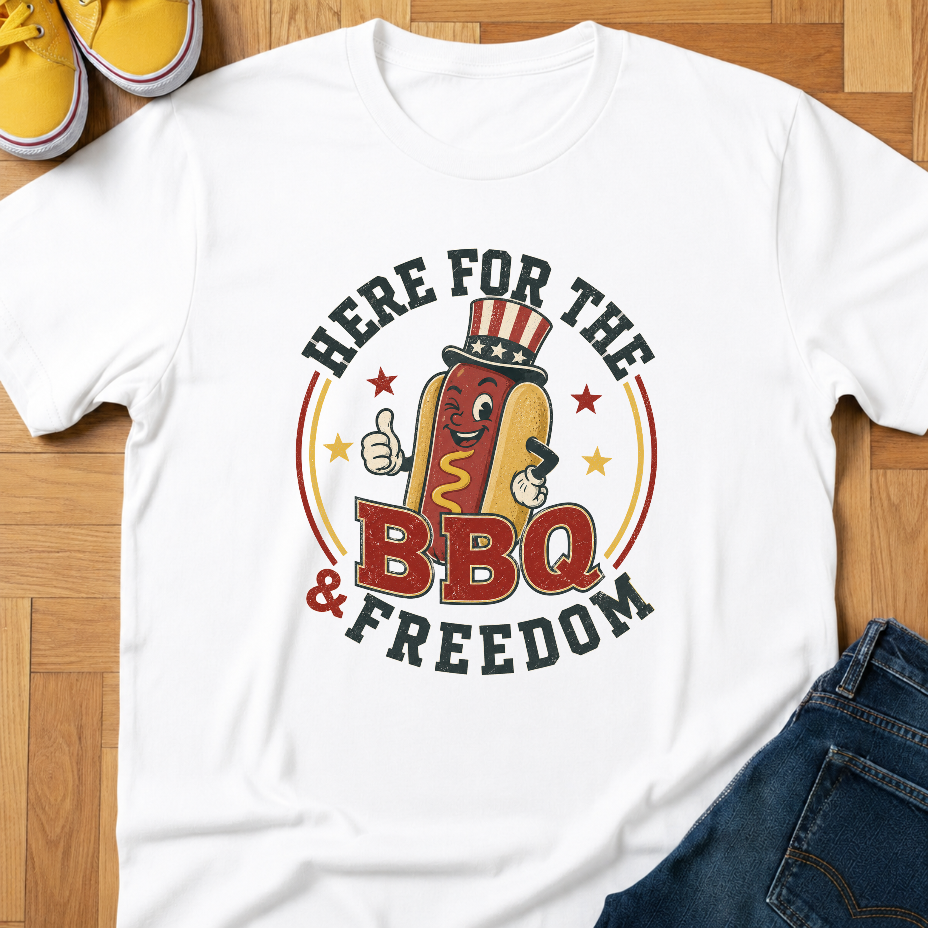 USA BBQ & Freedom - Kids Tee