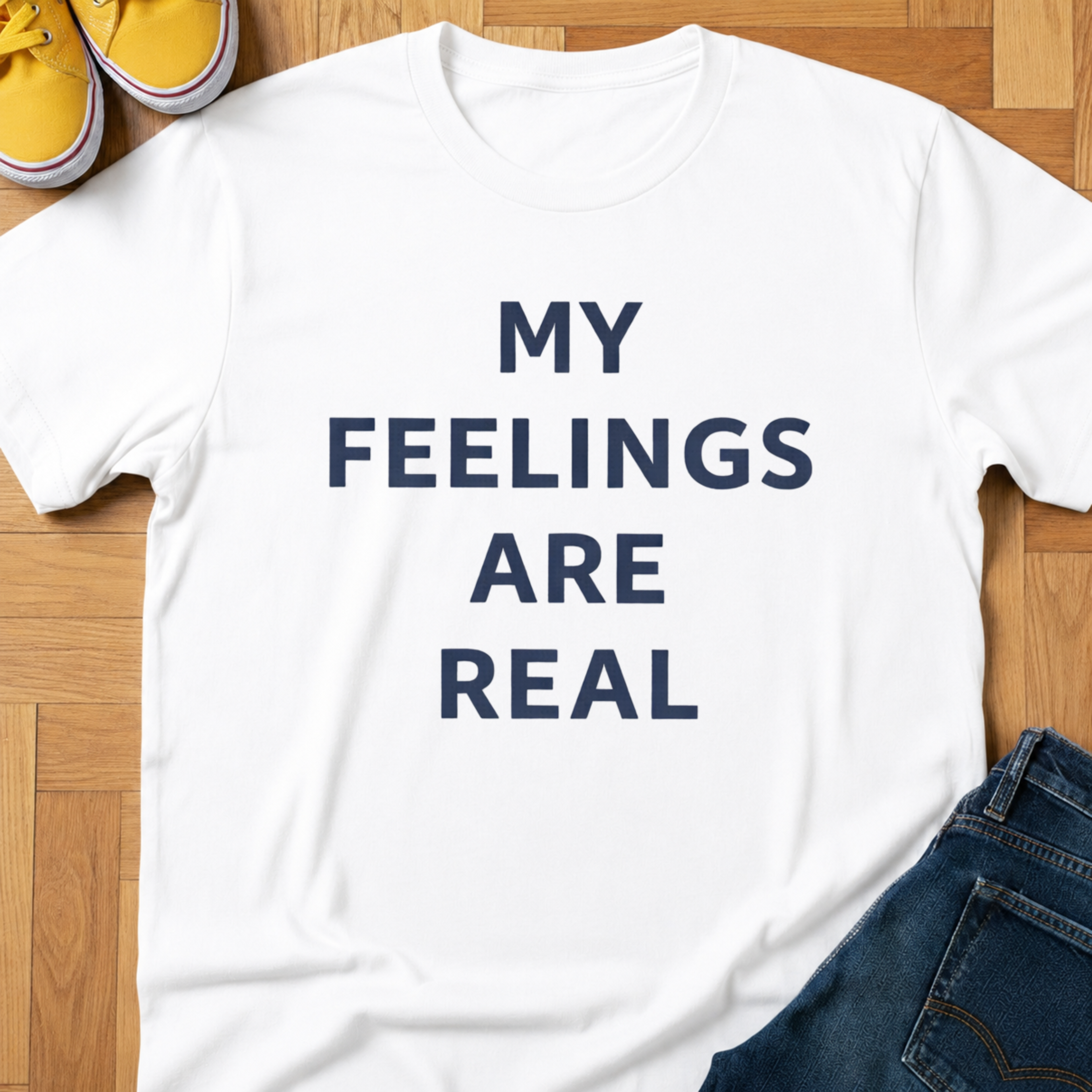 My Feelings Are Real - Kids Tee