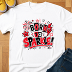 USA Born To Sparkle - Kids Tee