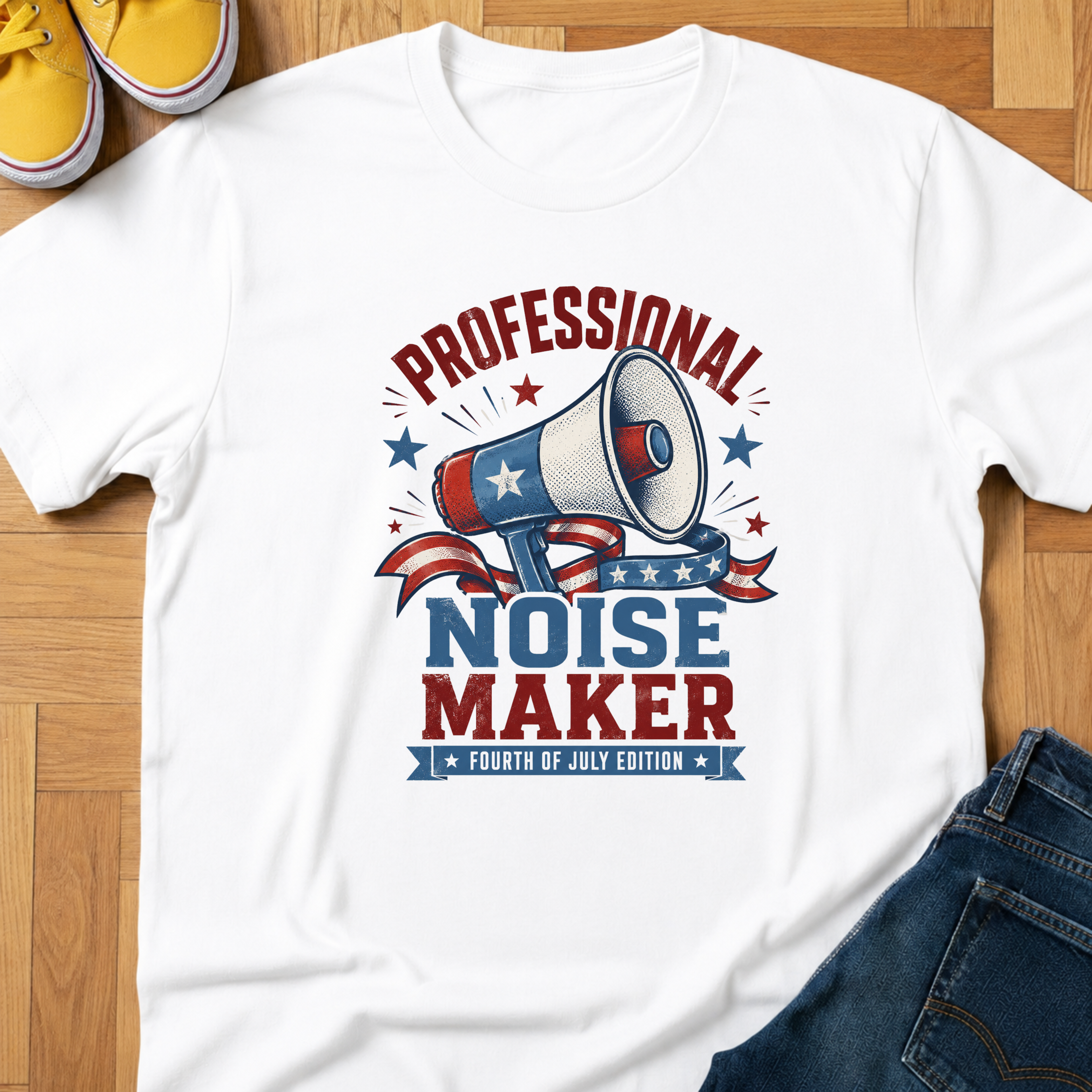 USA Professional Noise Maker - Kids Tee