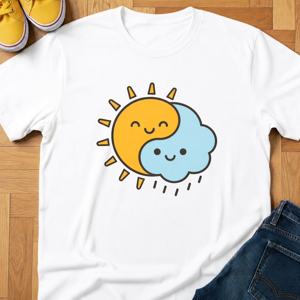 Sun & Cloud Feelings - Kids Tee