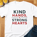 USA Kind Hands, Strong Hearts - Kids Tee