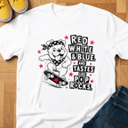 USA Pop Rocks Pup - Kids Tee