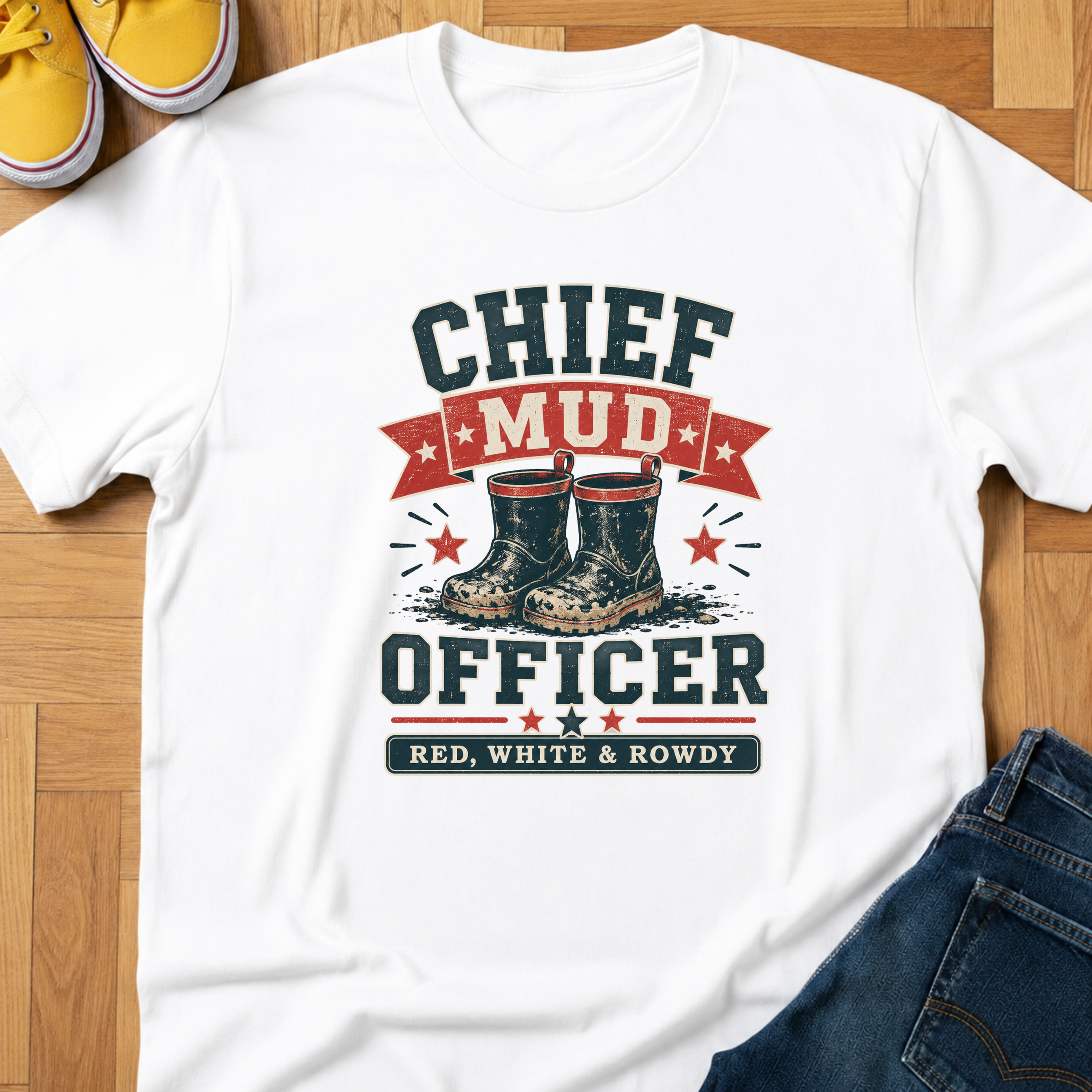 USA Chief Mud Officer - Kids Tee