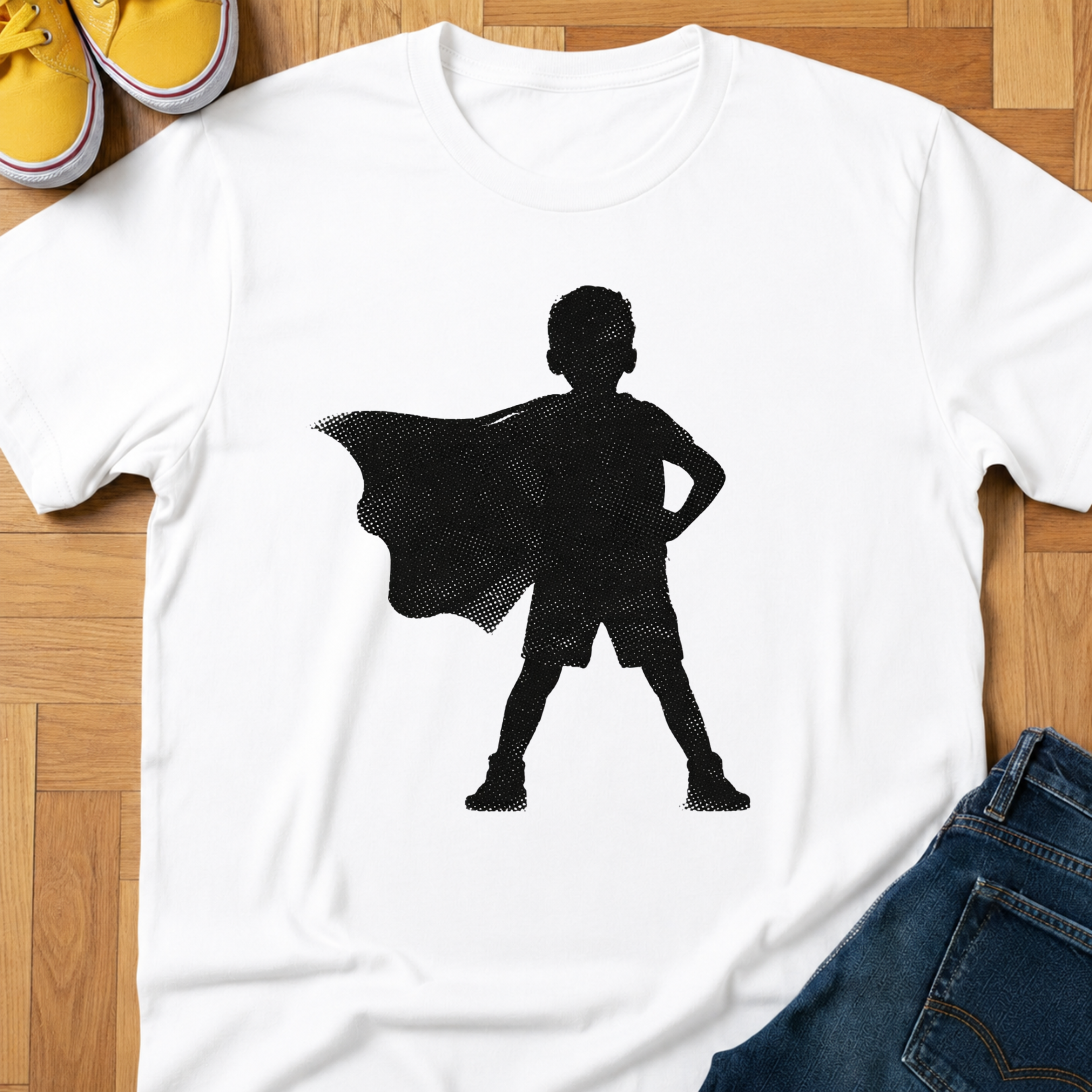 Child Silhouette 2 - Kids Tee