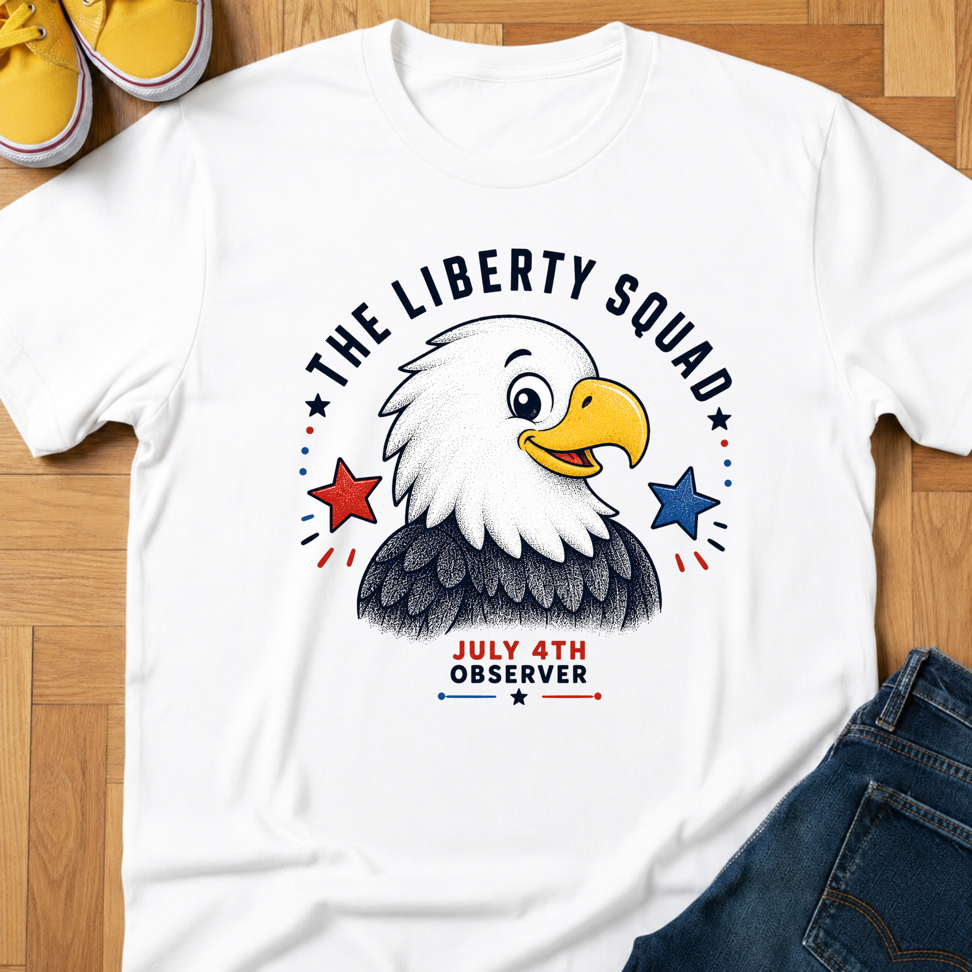 USA The Liberty Squad 2 - Kids Tee