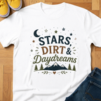 USA Stars, Dirt & Daydreams - Kids Tee