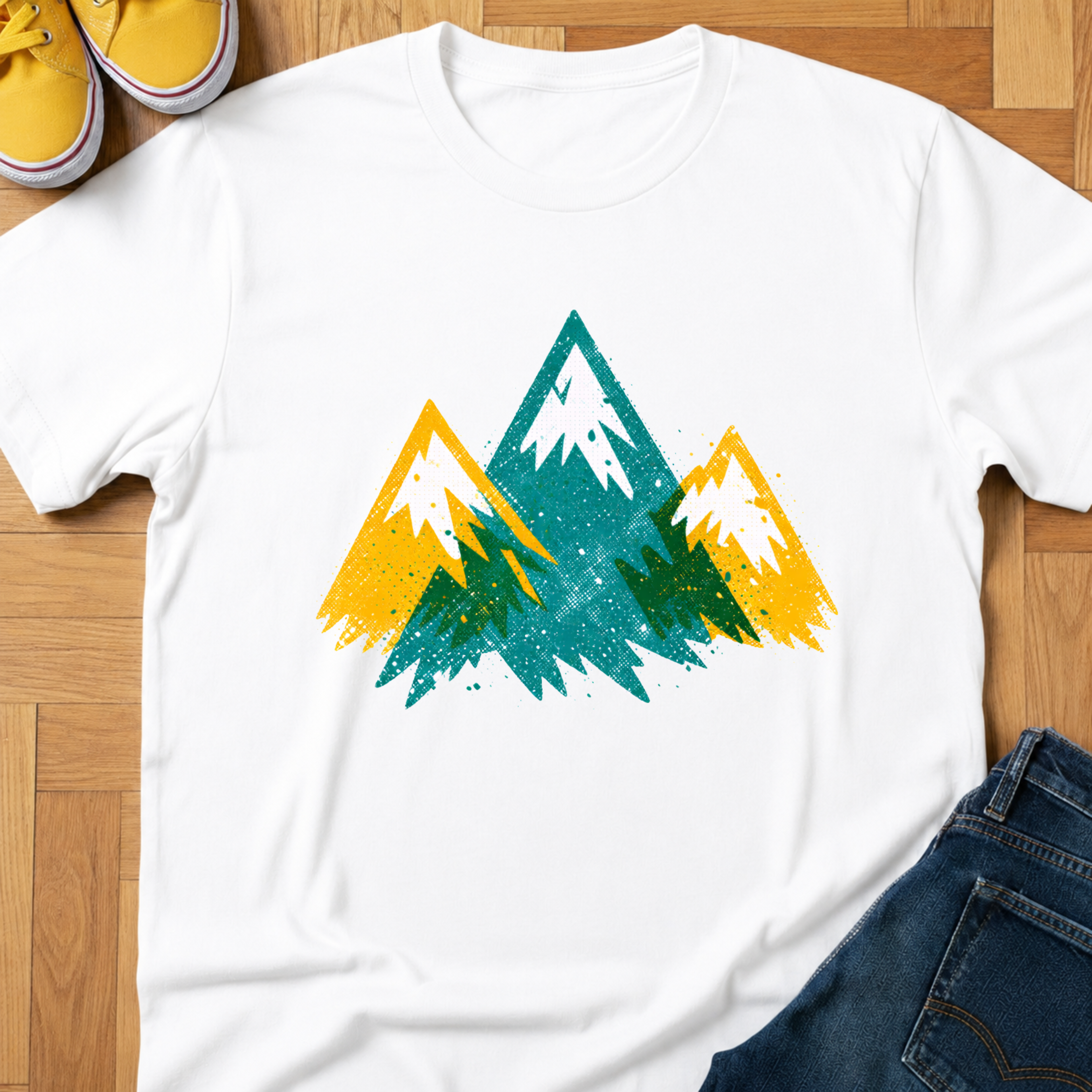 The Cragged Mountains - Kids Tee