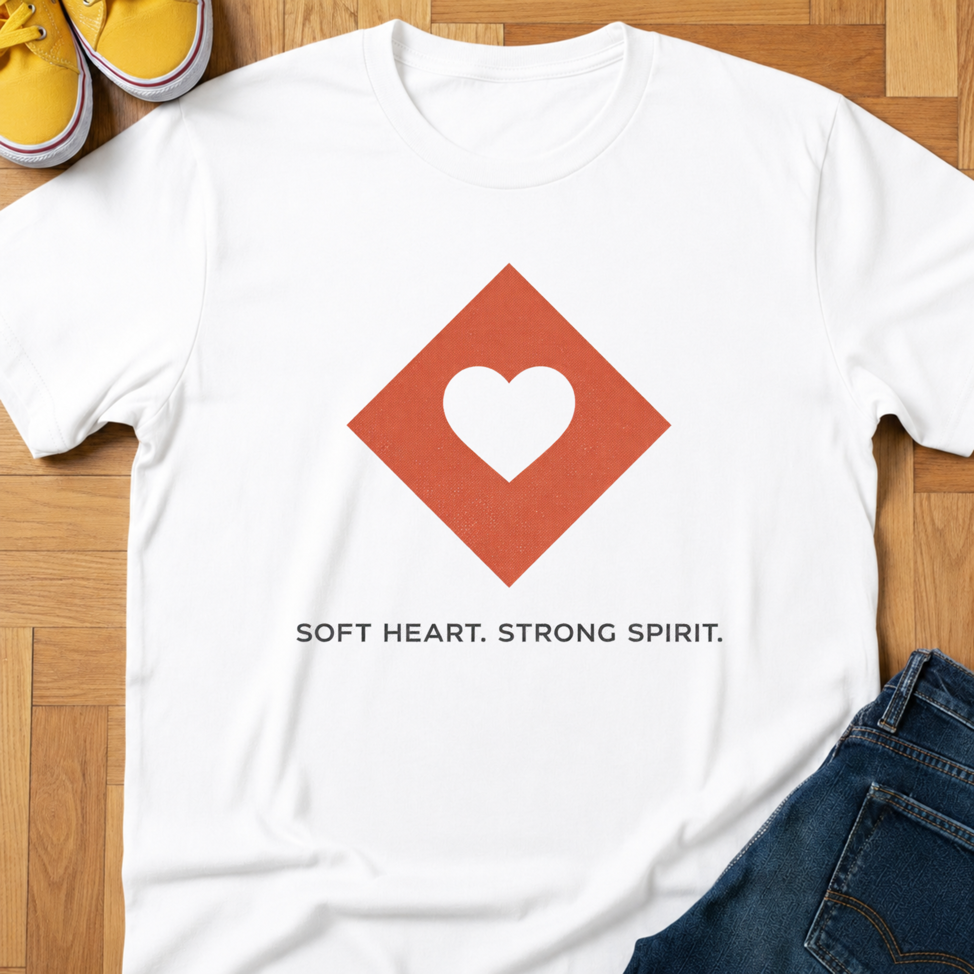 Soft Heart. Strong Spirit. - Kids Tee