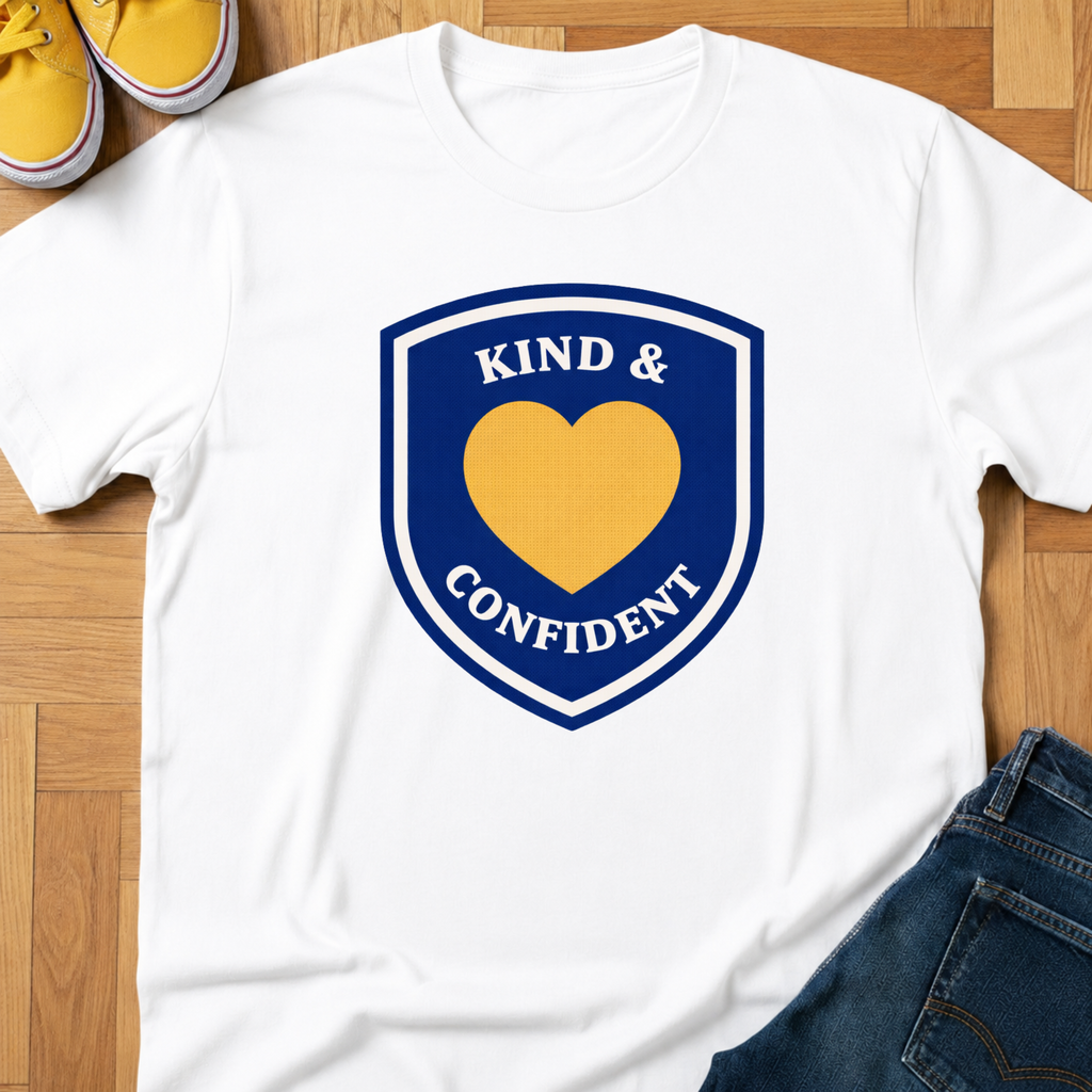 Kind & Confident - Kids Tee