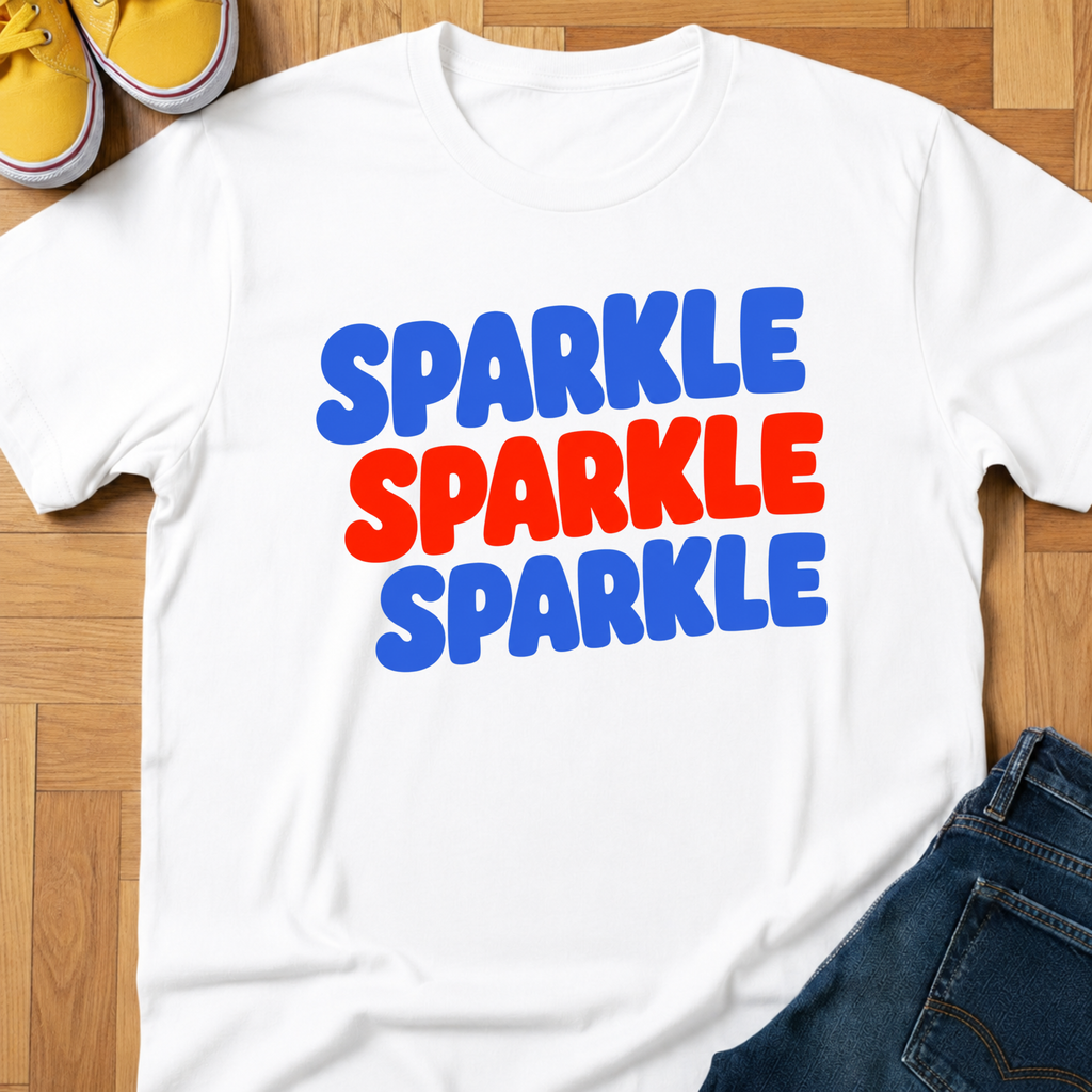 USA Sparkle - Kids Tee