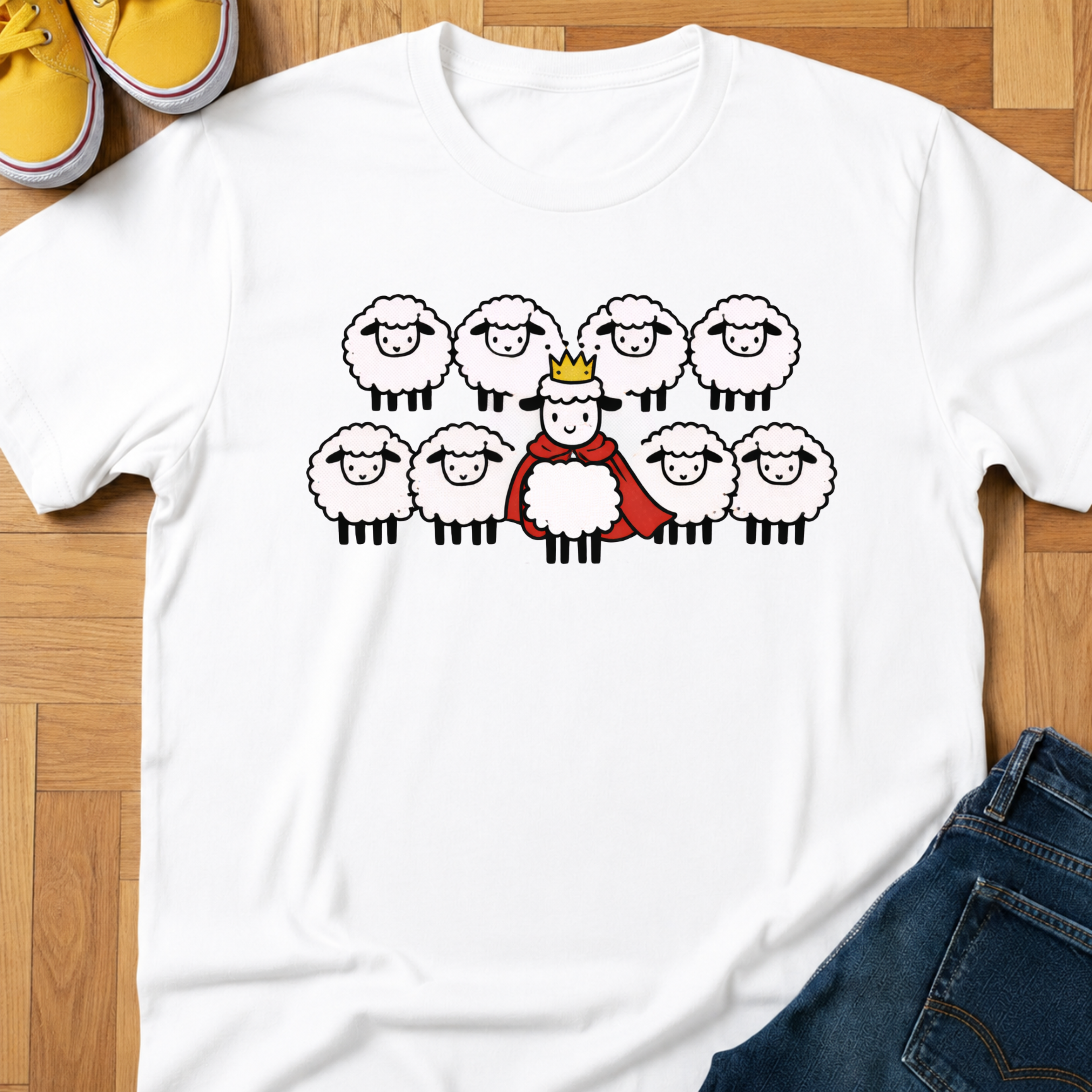 Sheep Standout - Kids Tee