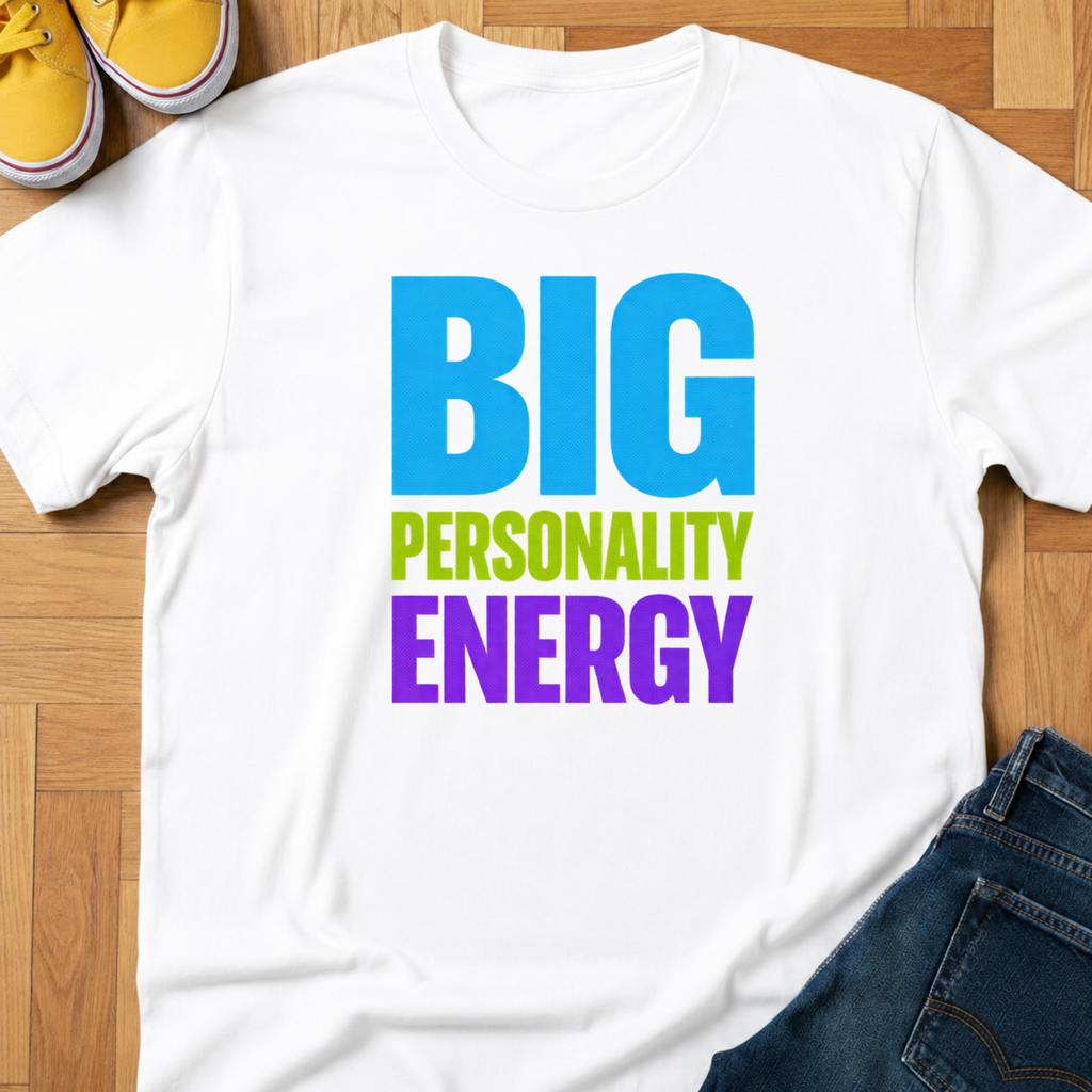 Big Personality Energy - Kids Tee