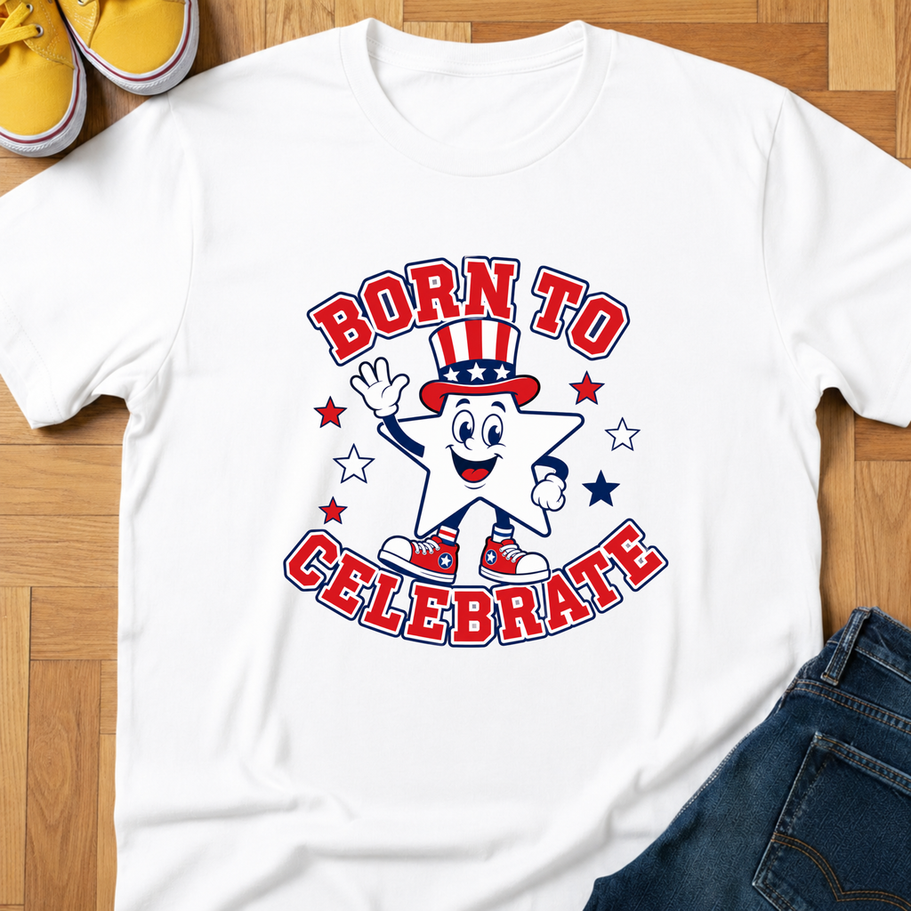 USA Born To Celebrate - Kids Tee