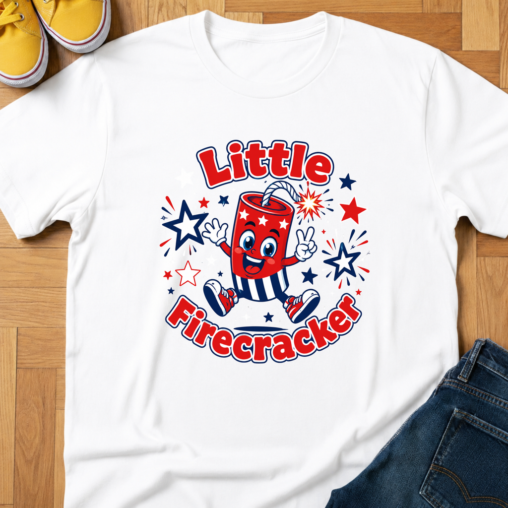 USA Little Firecracker 1 - Kids Tee